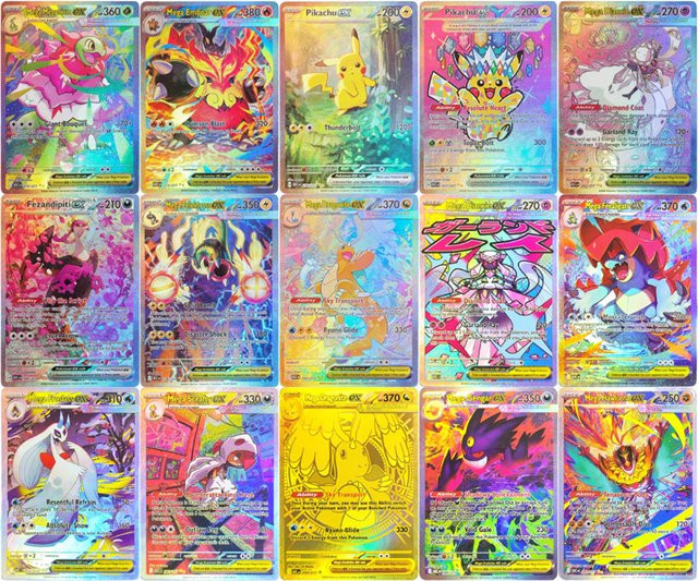 Bandai Pokémon Ascended Heroes ASC Mega Dragonite Gengar Feraligatr Froslass Diancie ex, Spielkartensammlung, Englisch - Bild 1