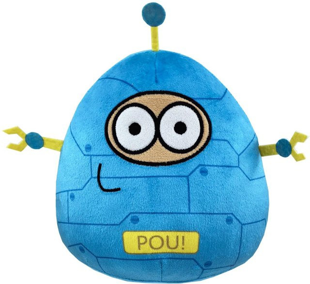 The Maw Mein Haustier Alien Pou Kawaii Anime Cartoon Plüschtier, Grau, ab 3 Jahren - Bild 1