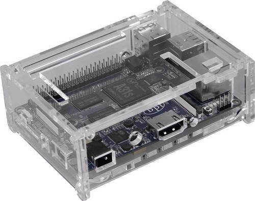 Joy-it BananaPIM2-Case1 SBC-Gehäuse für Banana Pi in Transparent - Bild 1