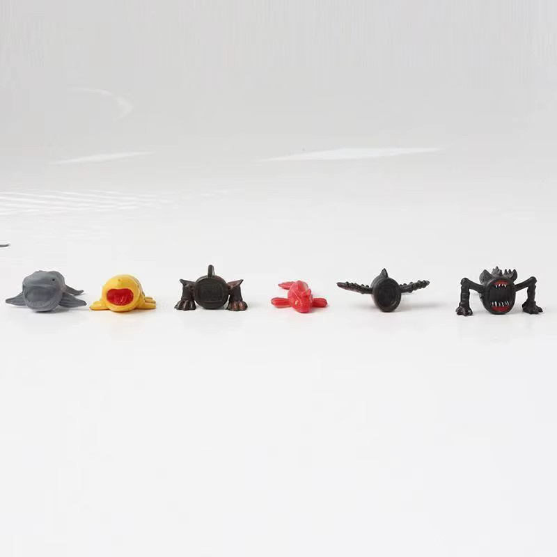 EVANOVM Tiefsee-Monster Actionfiguren, 24-teiliges Set, Meerestiere - Bild 4