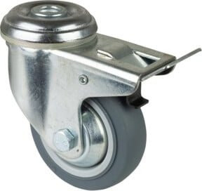 BS Schwere Apparaterolle C124.A85.081 in Grau und Silber aus Kunststoff - Bild 1
