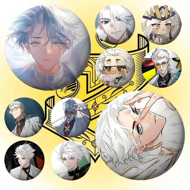 bilibili Anstecknadel T-To Be Hero X, Weißblech Metall-Badge - Bild 1
