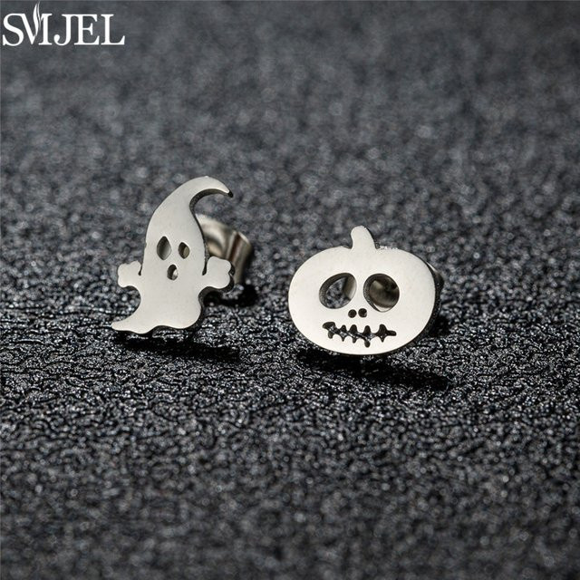 SMJEL Ohrstecker Edelstahl, Asymmetrie, Unisex - Bild 1
