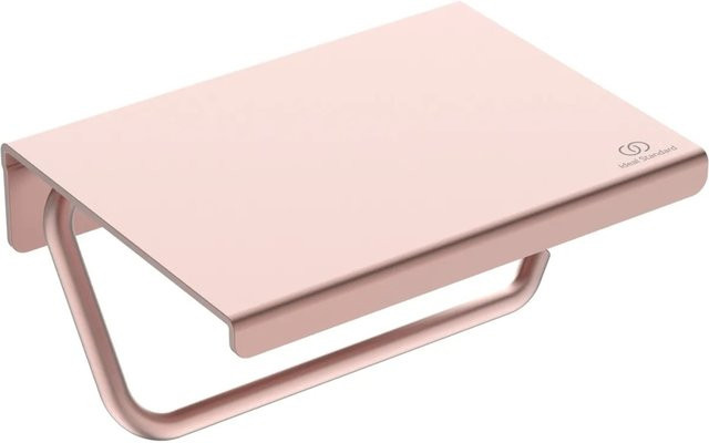 Ideal Standard Papierrollenhalter mit Ablage in Rosé - Bild 1