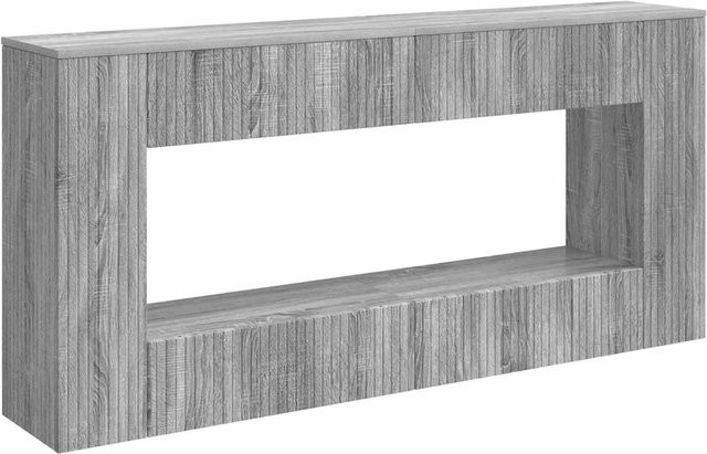 vidaXL Konsolentisch aus Holzwerkstoff in Grau Sonoma, B/T/H: 155 x 29 x 74 cm - Bild 1