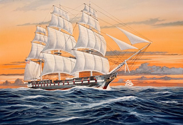 Revell USS Constitution - 250 Years U.S. Navy / Sail 2025, Modellschiff, 1:96 - Bild 1