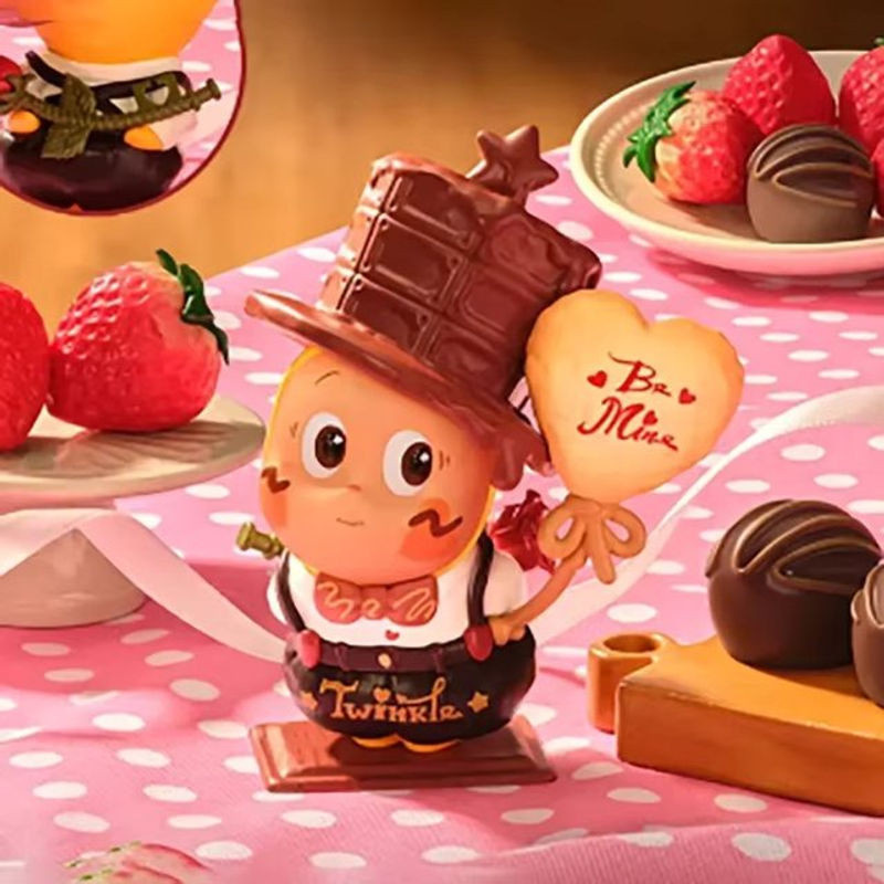 POP MART Twinkle Twinkle Crush On You Serie Blind Box Mystery Box Anime Actionfigur aus Kunststoff, mehrfarbig - Bild 1