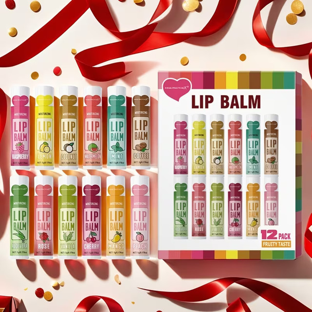 Xinn Lippenbalsam-Set, Damen, 12 Stück - Bild 1