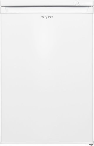 Exquisit Gefrierschrank weiß, B/H/T: 55 x 85,5 x 57 cm, 91 l - Bild 1