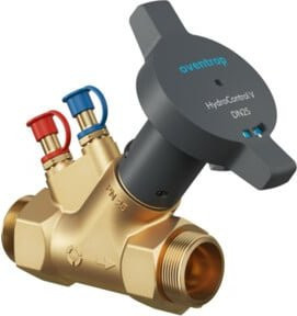 Oventrop Strangregulierventil Hydrocontrol V DN 15, Messing, Gold/Brushed Brass - Bild 1