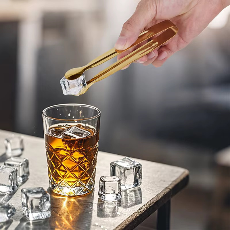 YOCITY Edelstahl Lebensmittelzange für Eis, Zucker und Kaffee in Silber oder Gold - Bild 4