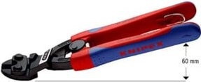 Knipex CoBolt Kompakt-Bolzenschneider schwarz atramentiert 200 mm - Bild 1