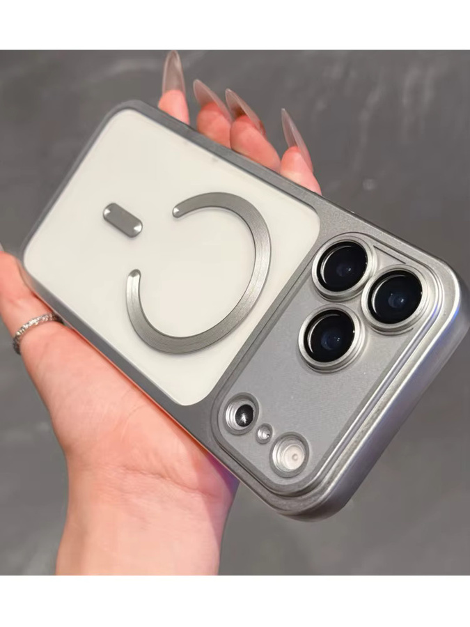 Apple Magnetische Schutzhülle für iPhone 11 bis iPhone 17 Pro Max, Mattierte harte stoßfeste Rückseite - Bild 5