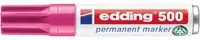 edding Permanentmarker 500 mit Keilspitze in Pink - Bild 1