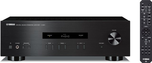 Yamaha A-S201 Stereo Vollverstärker schwarz - Bild 1