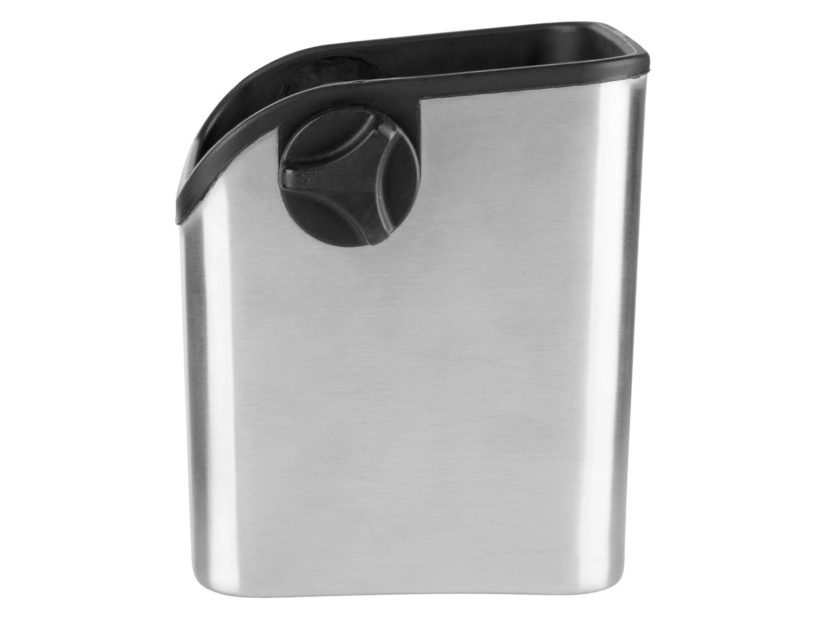 LIVARNO HOME Espresso-Klopfbox und Tamperstation aus Edelstahl und Kunststoff in Silber, B/T/H: 12,5 x 11,0 x 11,0 cm - Bild 2