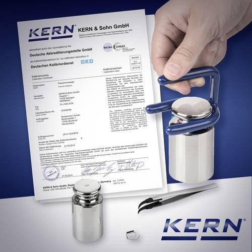 Kern 962-316 DAKKS Kalibrierung in Silber - Bild 1