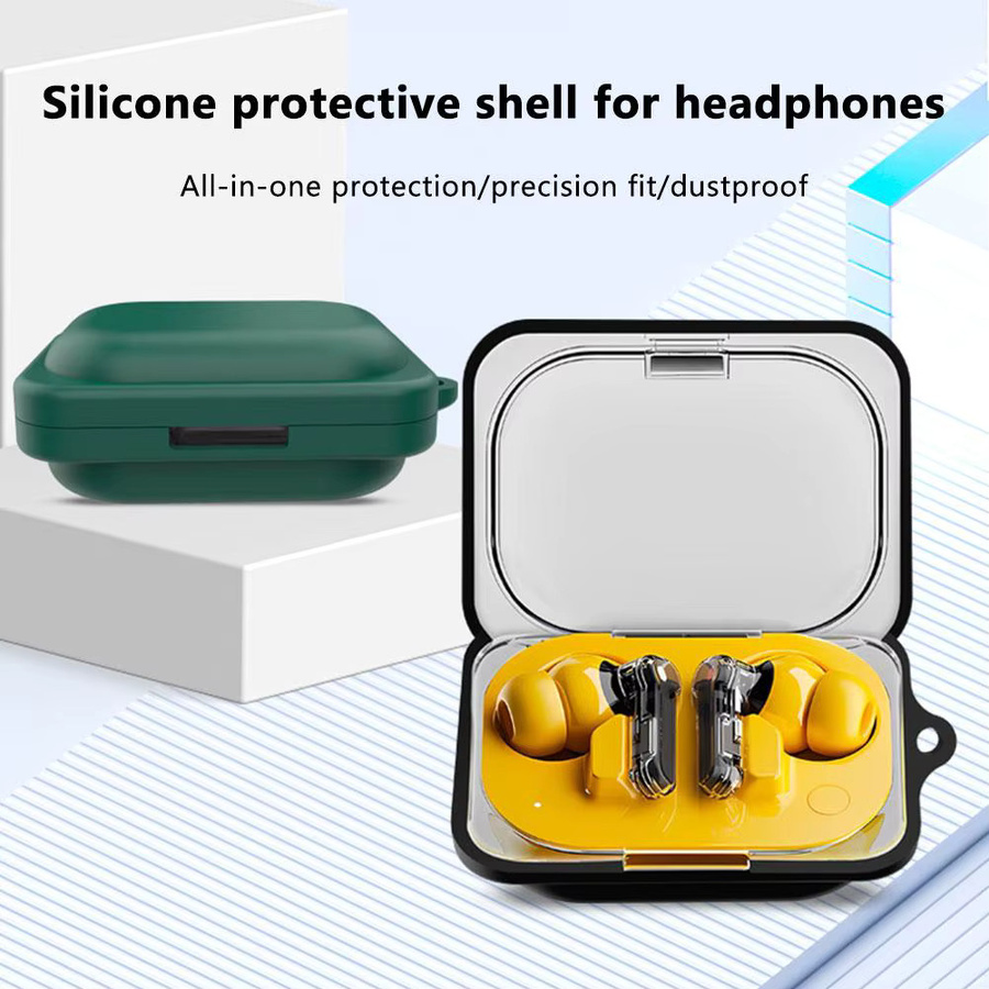 Silikon-Schutzhülle für Nothing Ear (a) Kopfhörer, wasserdichte Anti-Drop Hülle in weichem Design - Bild 2