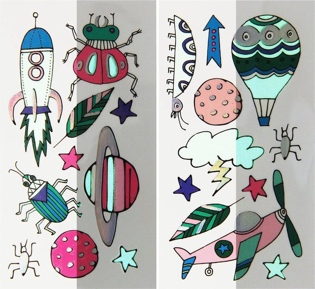 Rico Design Monsterparty Tattoos ab 3 Jahren - Bild 1