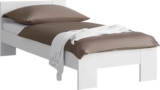 Mömax Bett Madrid in Weiß mit Maßen B: 90 cm, L: 200 cm - Bild 1