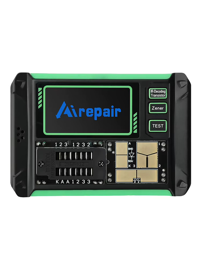 diymore LCR-AR1 Multifunktionaler Tester für Dioden, Transistoren, Kapazitäten, Widerstände und MOSFET in Schwarz - Bild 3