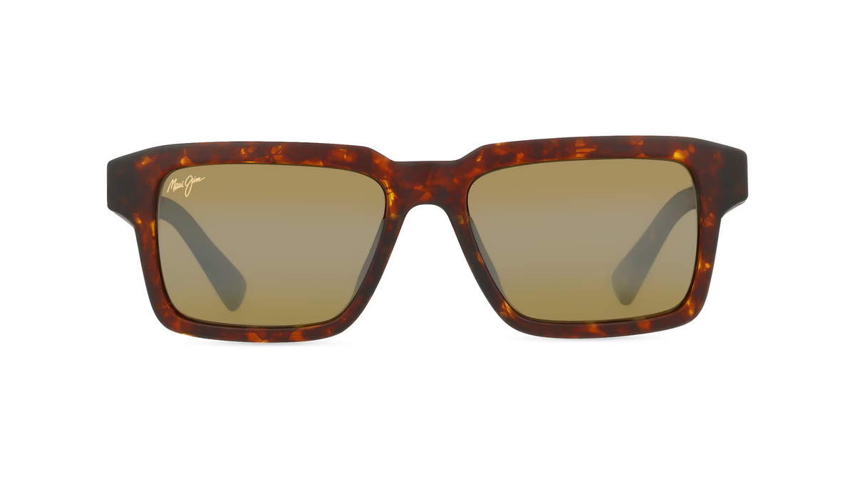 Maui Jim MJ0635S Sonnenbrille, Vollrand, quadratisch, Kunststoff, Unisex, braun - Bild 1