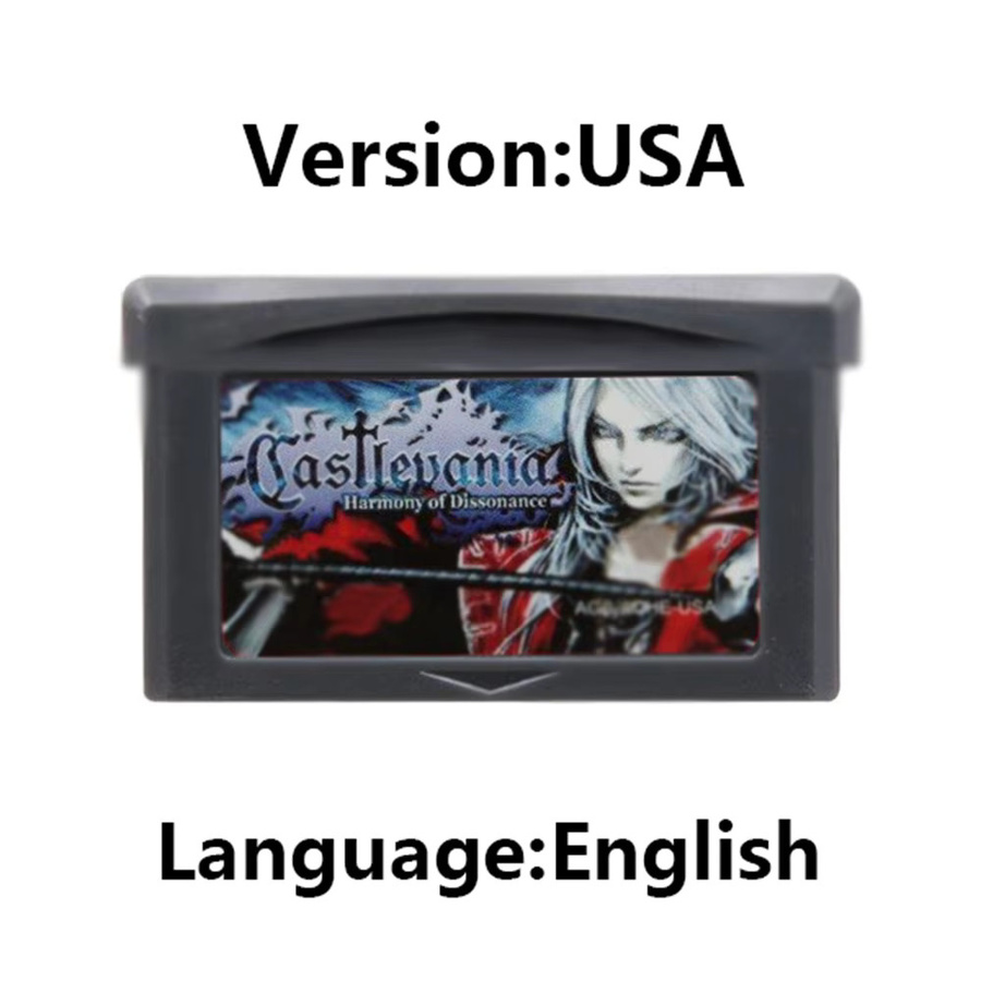 Bandai Castlevania GBA Doppelpack: Asia of Sorrow Dissonance und Circle of the Moon Videospiel-Kassetten für Game Boy Advance - Bild 3