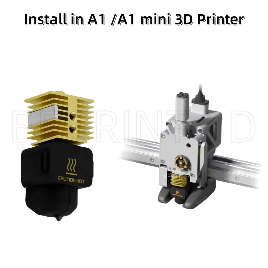Bambu Lab Fast Speed Hot End Kit für A1 und A1 Mini mit austauschbaren Düsen aus gehärtetem Stahl - Bild 3