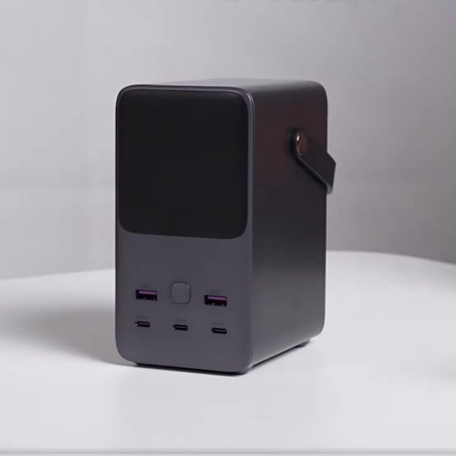 Powerbank mit 48000 mAh Kapazität und 140 W Zwei-Wege-Schnellladung in Grau - Bild 1
