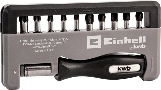 Einhell Handy Bit-Box Impact 12-teiliges Schraubendreher-Bit-Set aus Stahl - Bild 1