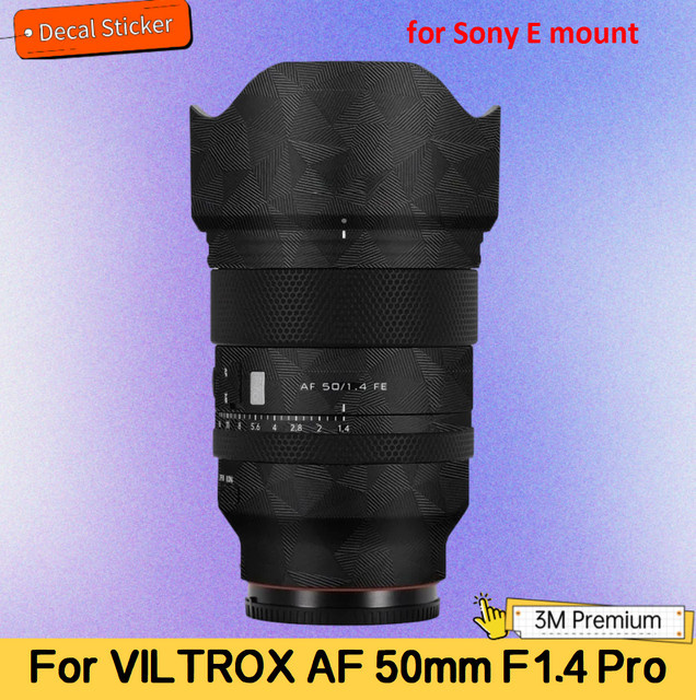 Viltrox Schutzfolie aus Vinyl für AF 50mm F1.4 Pro Sony E-Mount Objektive - Bild 1