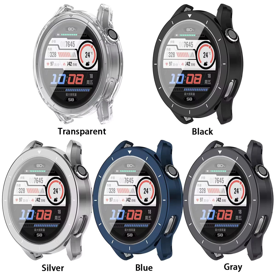 Xiaomi Watch S5 Schutzhülle mit Displayschutzfolie aus transparentem TPU - Bild 2