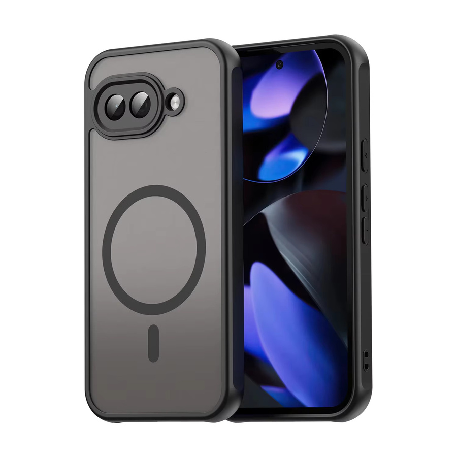 MagSafe kompatible Schutzhülle für Google Pixel 10 und 9 Pro XL aus TPU + PC in Purple, stoßfest mit staubdichter Rückseite und magnetischer kabelloser Ladefunktion - Bild 5