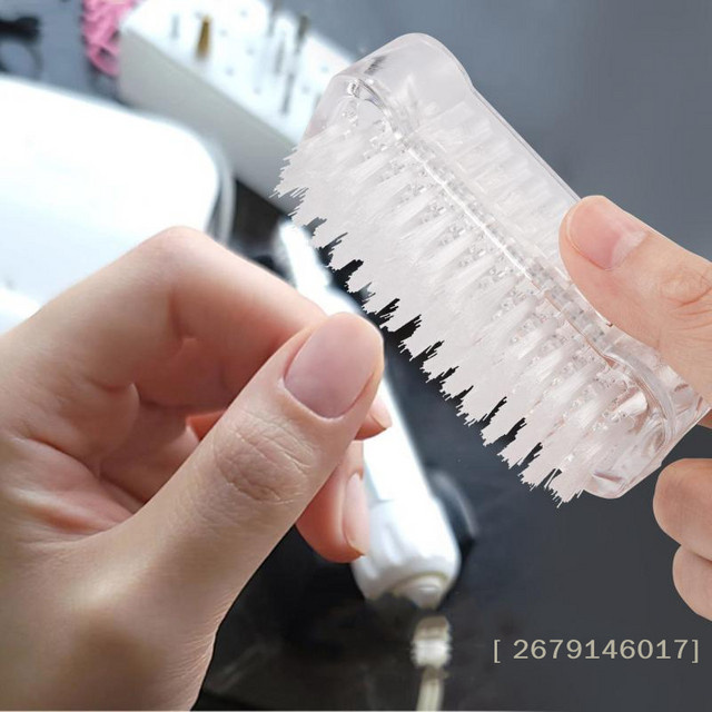 Doppelseitige Nagelbürste, Hand- und Fingernagelreiniger, Unisex - Bild 1