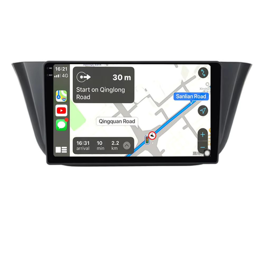 Junda Navi Android 16 Autoradio mit 360-Grad-Kamera, WIFI und 4G für Iveco Daily 2013-2021, Multimedia-Player mit Carplay, GPS und Stereo in Schwarz - Bild 7