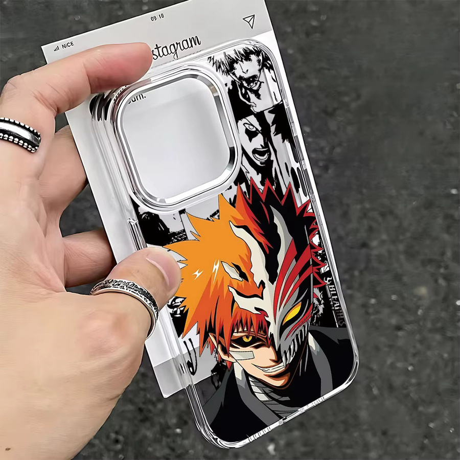 Schwarze Anime Bleach Handyhülle für Xiaomi Redmi Note und Redmi Serie in Transparent und Multicolour - Bild 2
