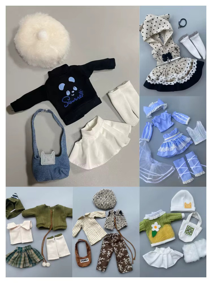 Maidscp BJD Puppen, 1/6 Kugelgelenk-Puppe, Zubehör, Plüsch / Textil - Bild 3