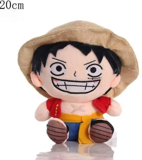 One Piece Luffy Zoro, Plüschtier, 20cm, ab 14 Jahren - Bild 1