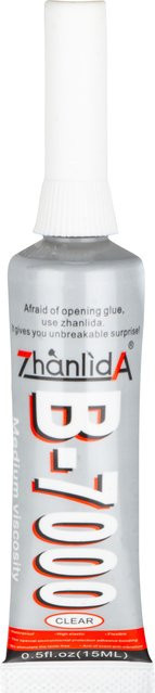 Zhanlida B-7000 Flüssigkleber Transparent 15ml für professionelle Reparaturen an Kunststoff - Bild 1