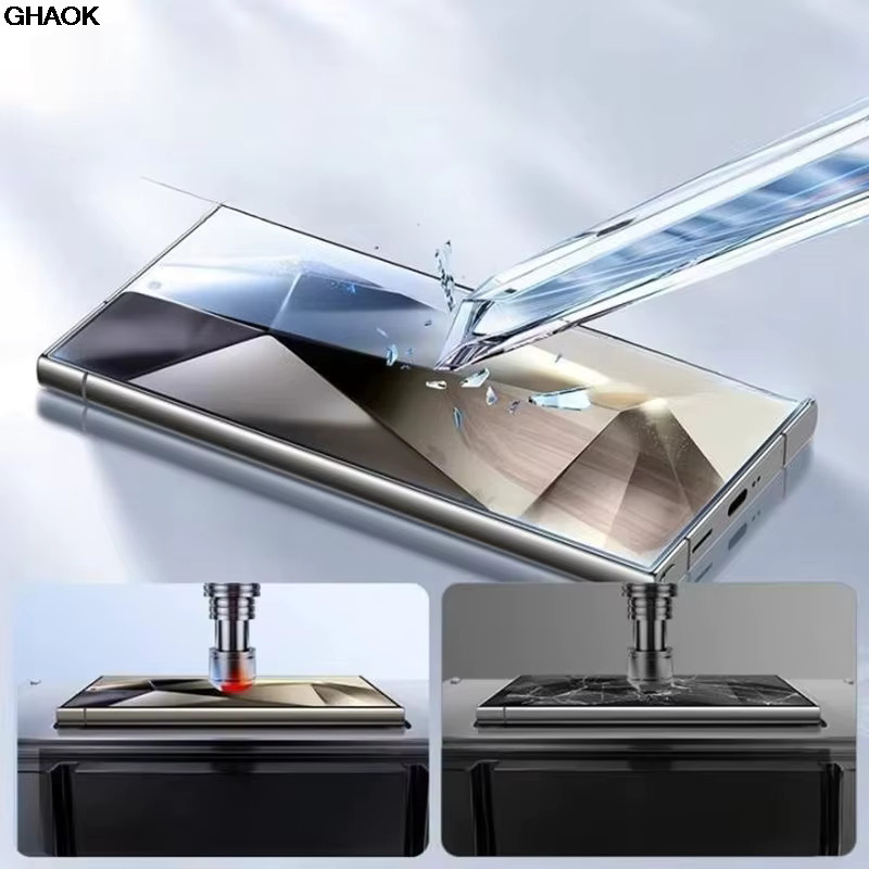 3er-Set gehärtetes Glas Displayschutzfolie für Samsung Galaxy S25 Ultra, S25 Plus, S24 Ultra und S24 Plus in Transparent - Bild 3