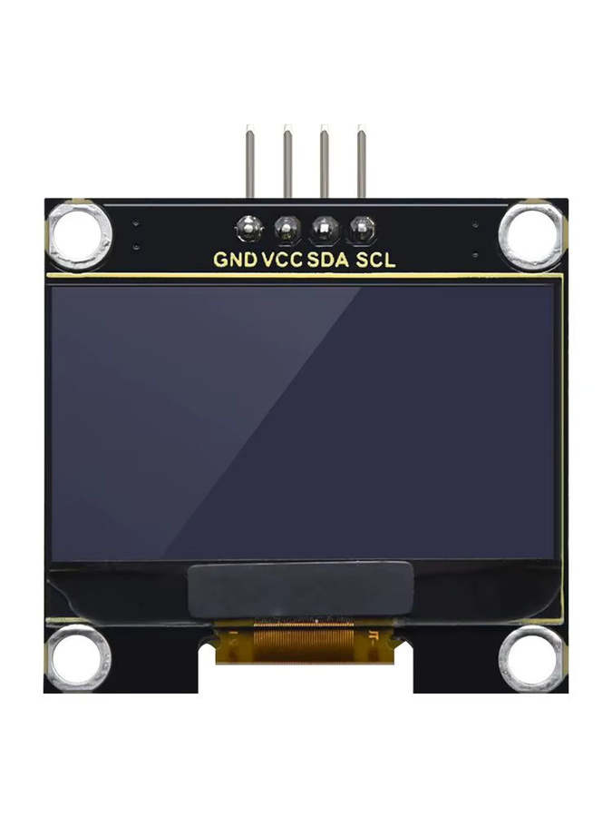 Keyestudio OLED-Modul LCD-Display 128 x 64 mit IIC-Anschluss und Baseboard für Arduino, Schwarz - Bild 4