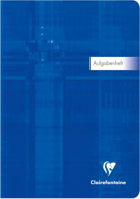 Clairefontaine Aufgabenheft Blau A5 mit PEFC-zertifiziertem Papier - Bild 1