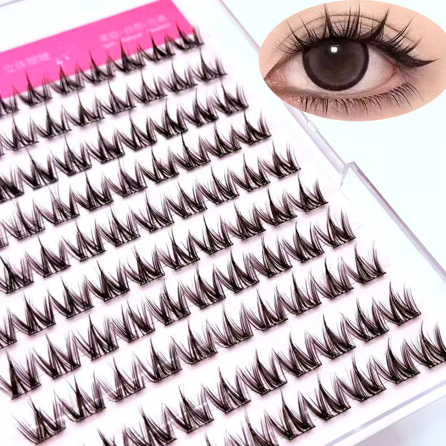 lonzunin Künstliche Wimpern, Black, Unisex - Bild 3