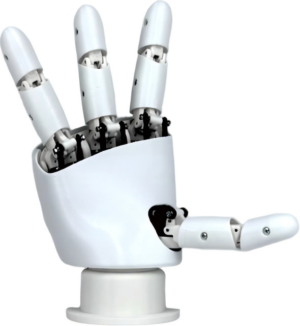 AmazingHand Open-Source Programmierbares Roboterhand-Kit, Weiß - Bild 1