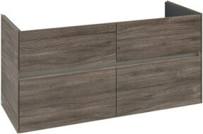 V&B Waschtischunterschrank Collaro mit Waschtisch und LED-Beleuchtung, B/T/H: 126,1 x 61 x 48 cm - Bild 1