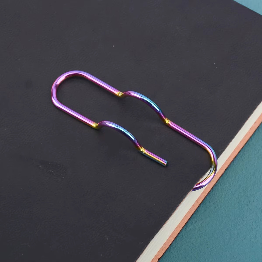 Multicolor Metall Stiftclip für Büro und Schule in Gold und Mehrfarben - Bild 2