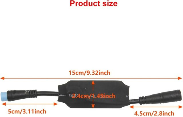 Geschwindigkeitsregler für Xiaomi 1S Pro Pro2 Elektroroller in Schwarz mit 20-38 km/h Gangregler-Funktion zur Anpassung der Geschwindigkeit - Bild 1