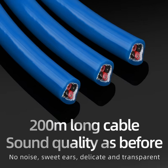 ATAUDIO HiFi Audio Bulk Kabel OCC versilbert für Lautsprecher und Verstärker in Silber - Bild 1