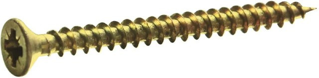 Andrewex Schrauben aus verzinktem Stahl, 100 Stück, Durchmesser: 3,5 mm, Länge: 30 mm - Bild 1
