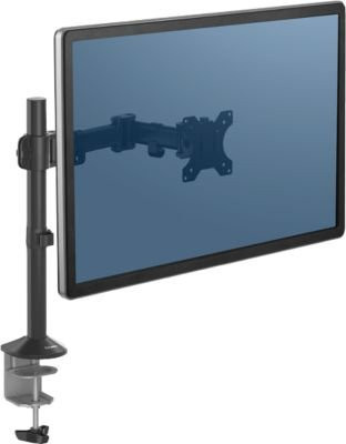 Fellowes Reflex Einzel-Monitorarm in Schwarz für Monitore bis 32 Zoll mit VESA-Halterung und Höhenverstellung - Bild 1